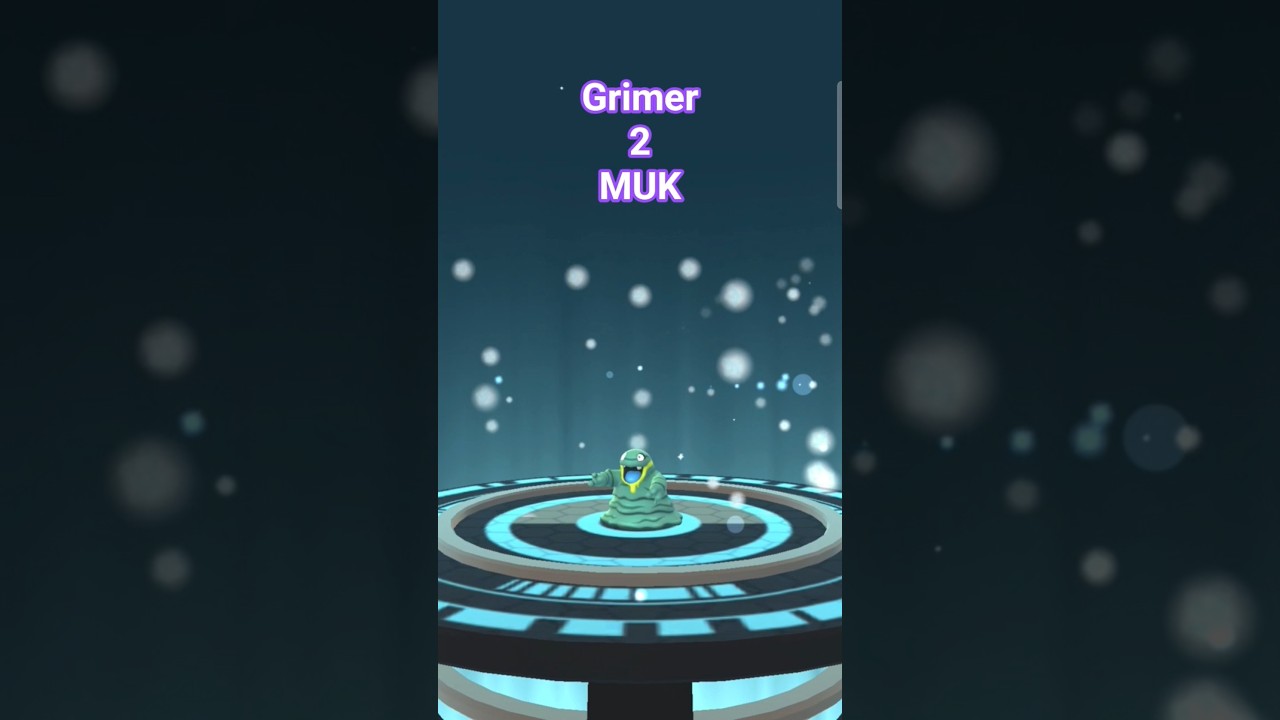 Grimer too Muk pokemon go 