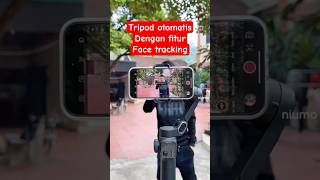 Tripod face tracking, otomatis 360°, perlengkapan ngonten yang praktis #tripod #tripodforphone