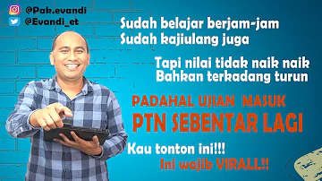 Sudah kajiulang Tapi nilai tidak naik2 bahkan terkadang turun. Padahal ujian  masuk PTN sbentar lagi