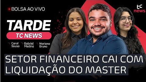 🔴AO VIVO | BC LIQUIDA BANCO MASTER, PF PRENDE VORCARO, QUEDAS BIG TECHS, PRÉVIA ADP EUA, FALAS FED