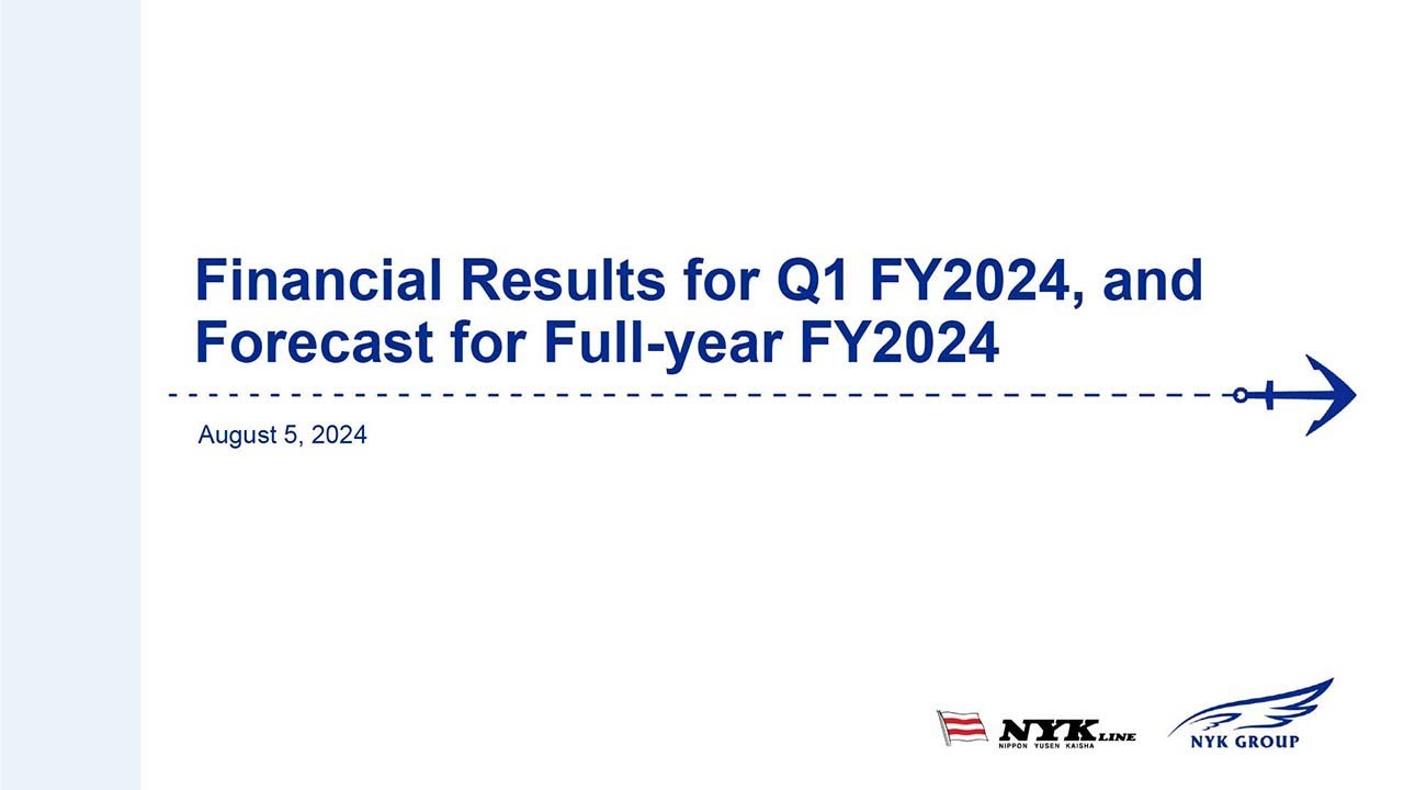 Presentation Meeting for FY2024 1Q Financial Results and FY2024 Full ...