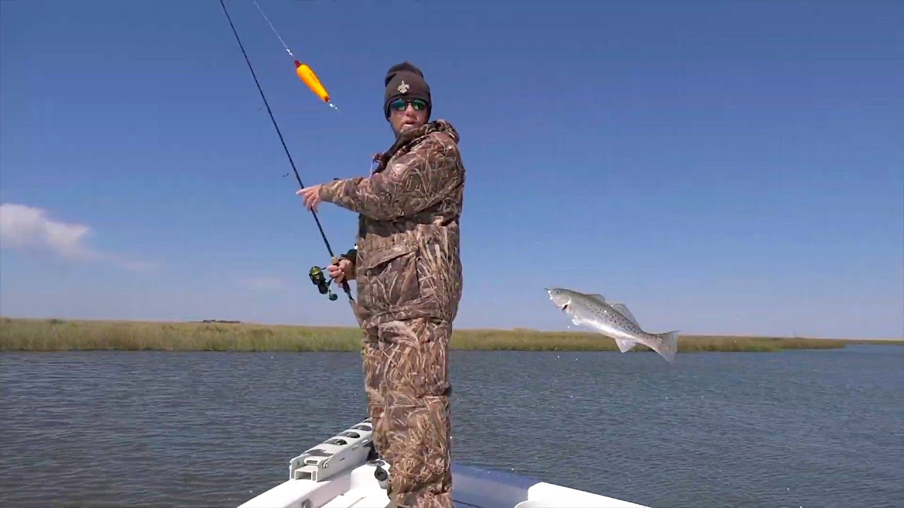 REPORT: Speckled Trout Active Despite Mississippi River | MAR 21, 2019