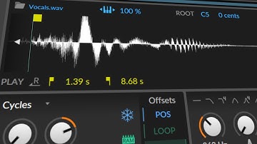 very cool way to create sounds - Sound Design with the cycles mode in the Bitwig sampler