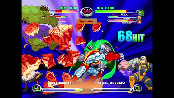 MvC2 Mvci Umvc3 Capcommador vs Angel Augusto (PS3)