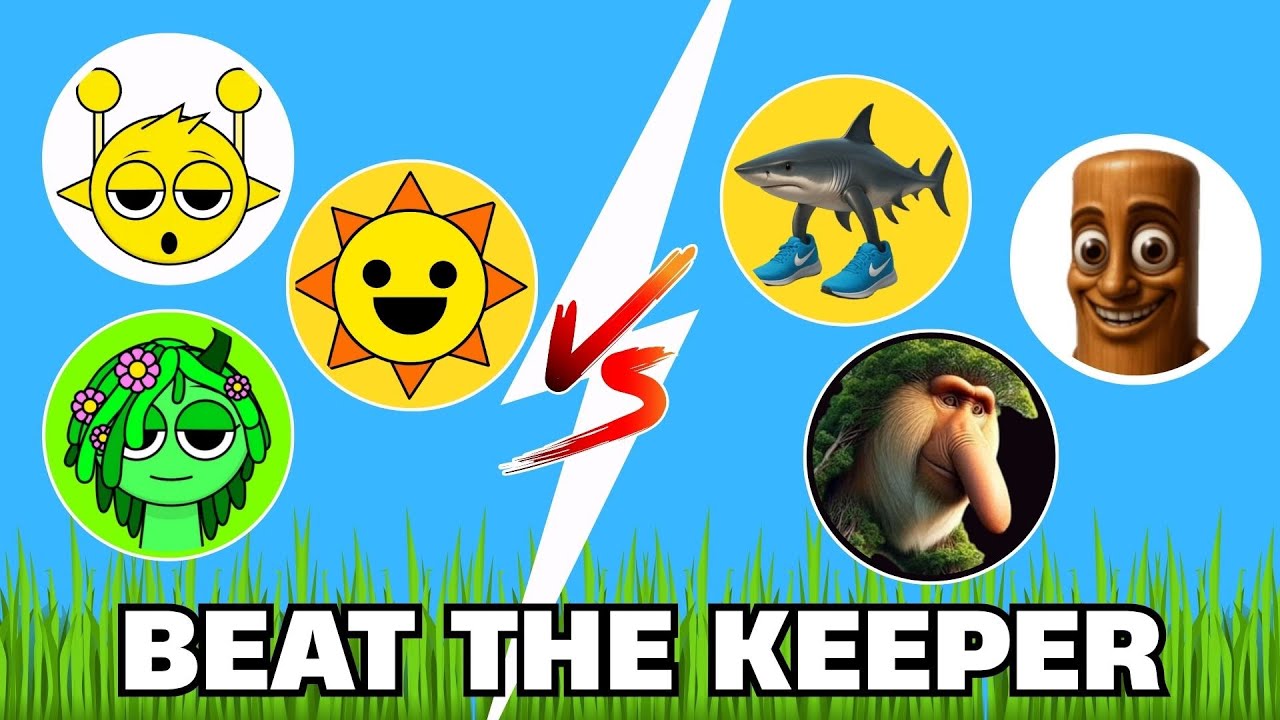 SPRUNKI vs ITALIAN BRAINROT | Beat The Keeper | MARBLE RACE