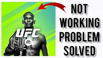 How To Solve UFC Mobile 2 App Not Working (Not Open) Problem|| Rsha26 Solutions