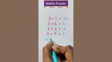 Math tricks calculation fast Maths Puzzle | Reasoning Puzzle | #mathpuzzle #viralvideo #shorts