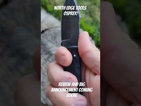 North edge tools, Osprey  is a more tatical driven edc blade! made from 80crv2 and G10 handles.