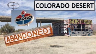 Abandoned AMOCO Gas Station, Desert Center (CA) Colorado Desert