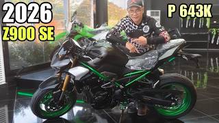 All New 2026 Kawasaki Z900 SE  Walkaround - New Color \