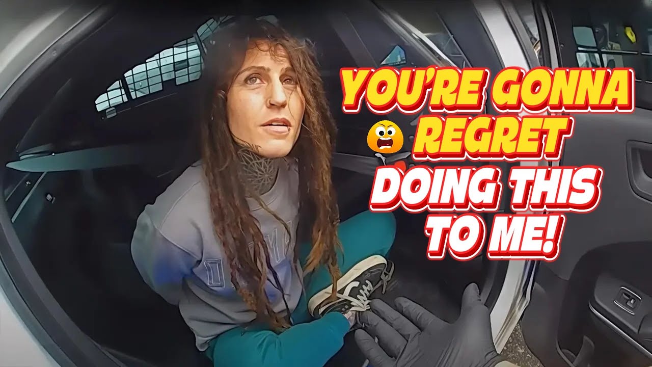 🚓 Woman Refuses to Exit Car, Claims "Sovereign Citizen" 👑 and Gets Arrested on the Spot! 🚨⚖️
