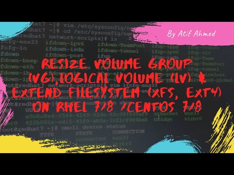 How to create Physical Volume (PV), Resize Volume Group (VG) and Extend Logical Volume (LV) On RHEL