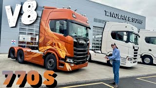 SCANIA 770 S Fire Edition & Electric SCANIA 40 P Trucks