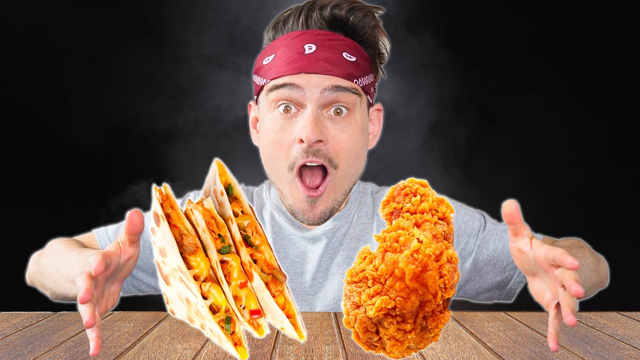 i mixed KFC with QUESADILLA YouTube