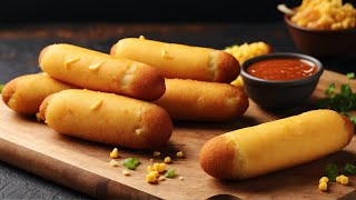 Mozzarella Cheese Corn Dog Recipe! Korean Street Food