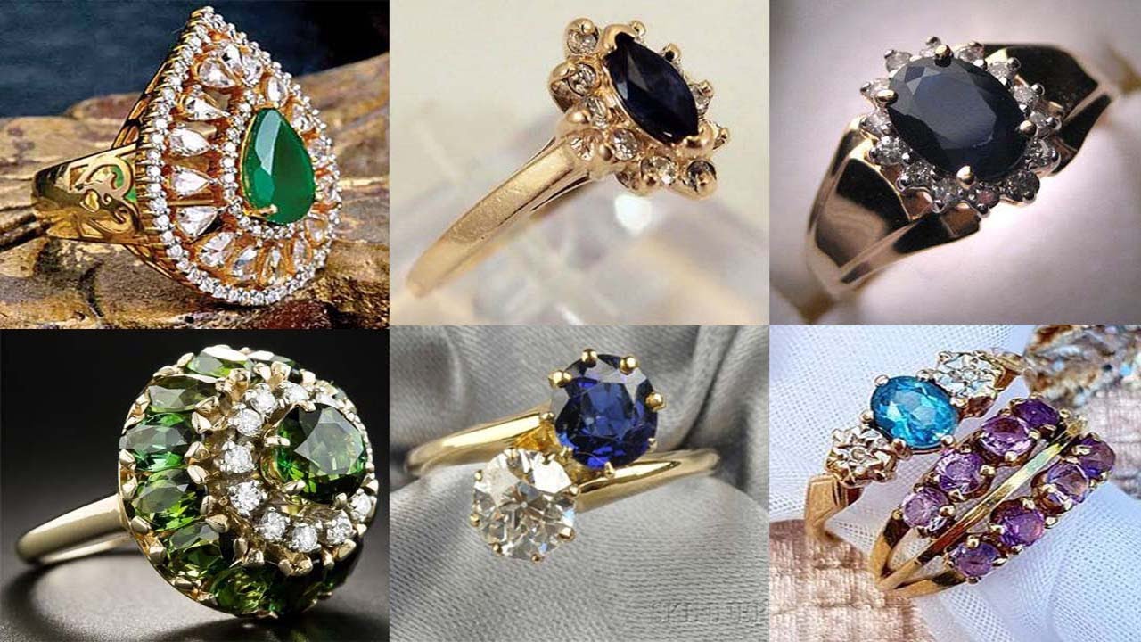 New Gold Rings Designs || Beautiful And Latest Gold Rings Collection ...