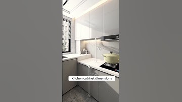 Basic #kitchen cabinet dimensions #renovation #interiordesign #measurements #viral #short #furniture