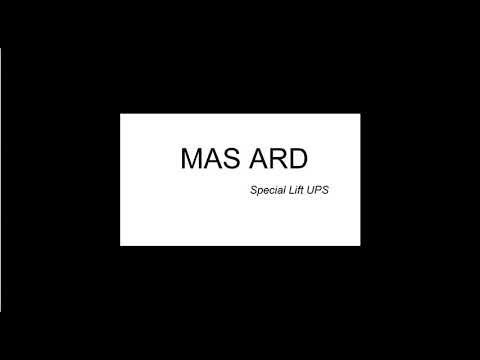MAS ARD ( Special Lifts UPS).