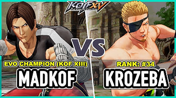 KOF XV 🔥 Madkof (Geese/Kim/Heidern) vs Krozeba (Clark/Ramón/O.Yashiro) 🔥 Steam