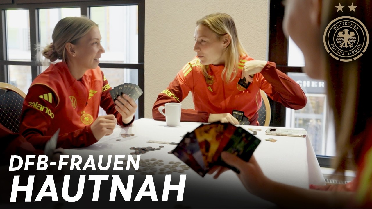 Maximale Spielfreude auf und neben dem Platz! 🧙‍♂️🇩🇪🇸🇮 | Hautnah mit den DFB-Frauen