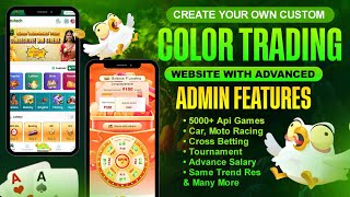 How to make colour prediction website🔥🚀 | colour prediction website kaise banaye | Color Prediction