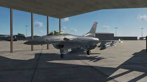 DCS F16: Ext Lights, CMDS update, TWS & Datalink