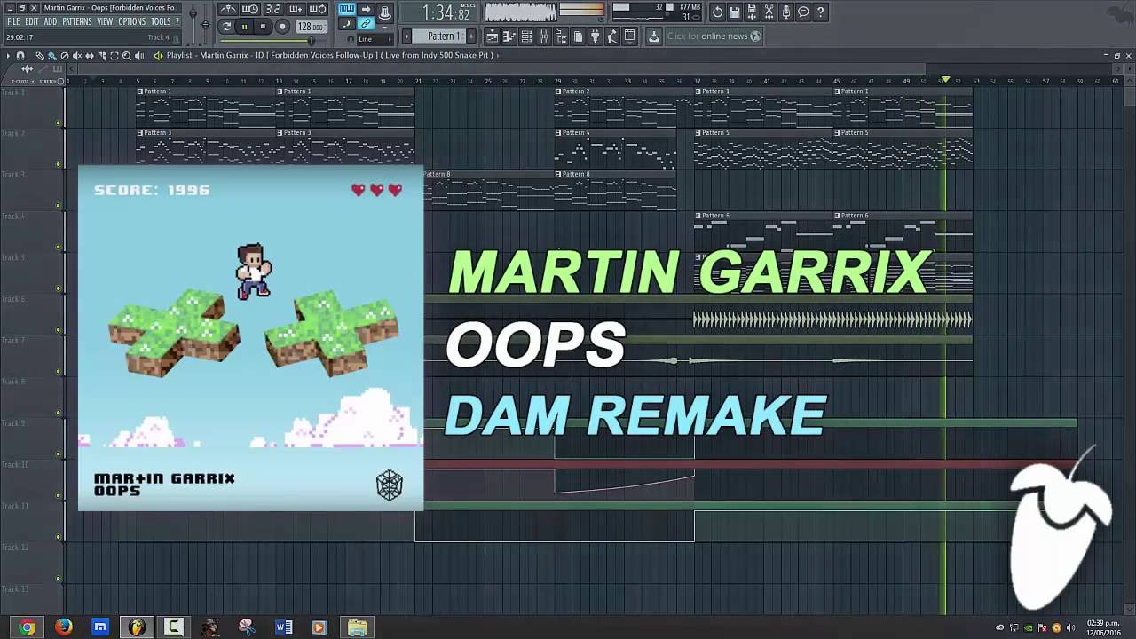 Martin Garrix - Oops (Original Mix) [FL Studio Remake + FLP]