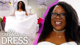 Bride With Chronic Illness Gets Tears Of Joy Seeing Herself In Wedding Gown | Curvy Brides Boutique