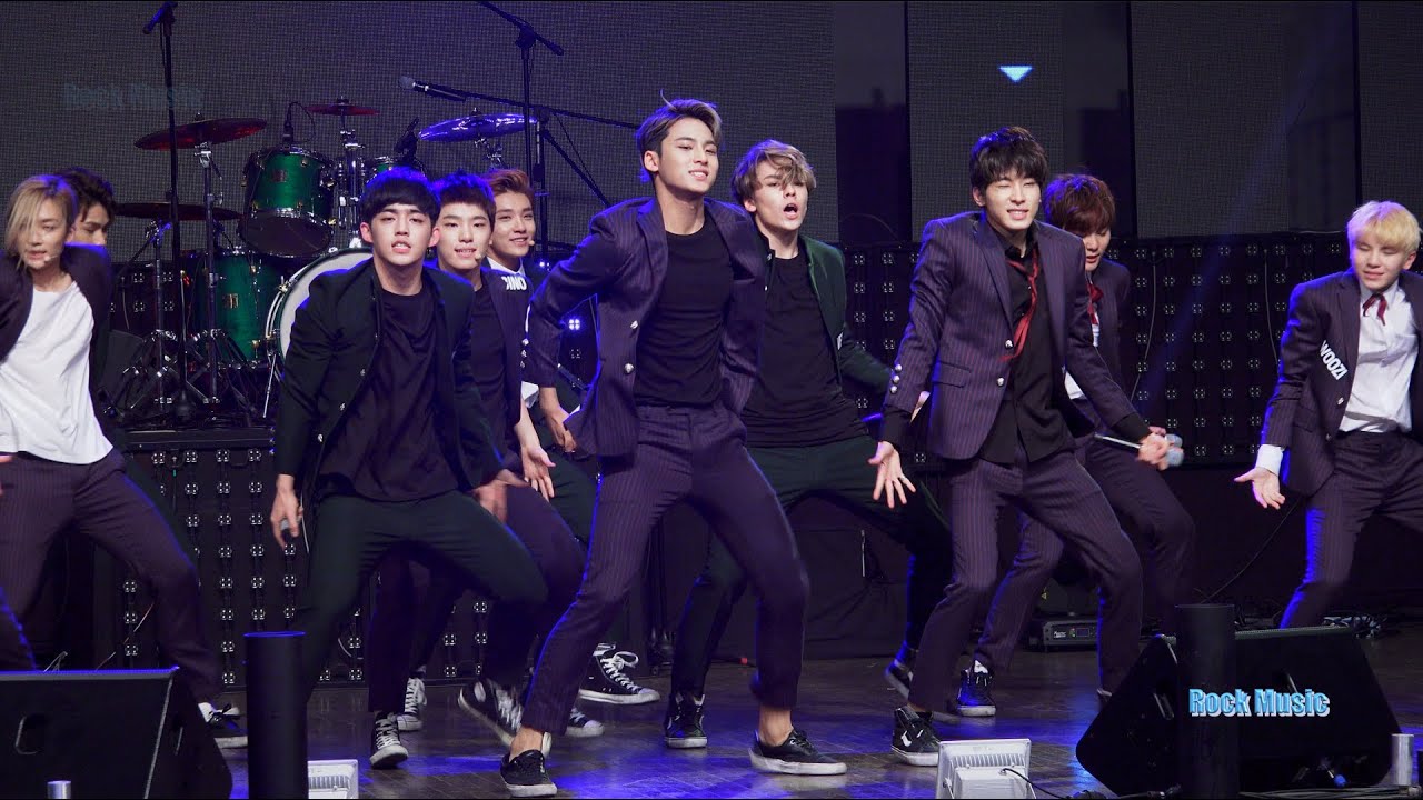 세븐틴(Seventeen)[4K직캠]만세@20151114 Rock Music