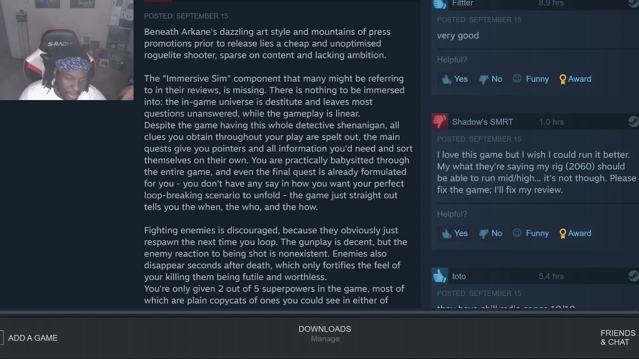 Review Diving Deathloop On PC