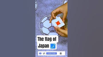 Making the flag of Japan on a 3X3 rubik