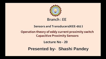 Sensors & Transducers | AKTU Digital Education