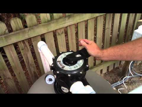 How to Service your Pool Pump and backwash your filter - Virginia Pools, Ultimate Pools