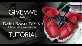 Deku My Hero Academia Boots TUTORIAL