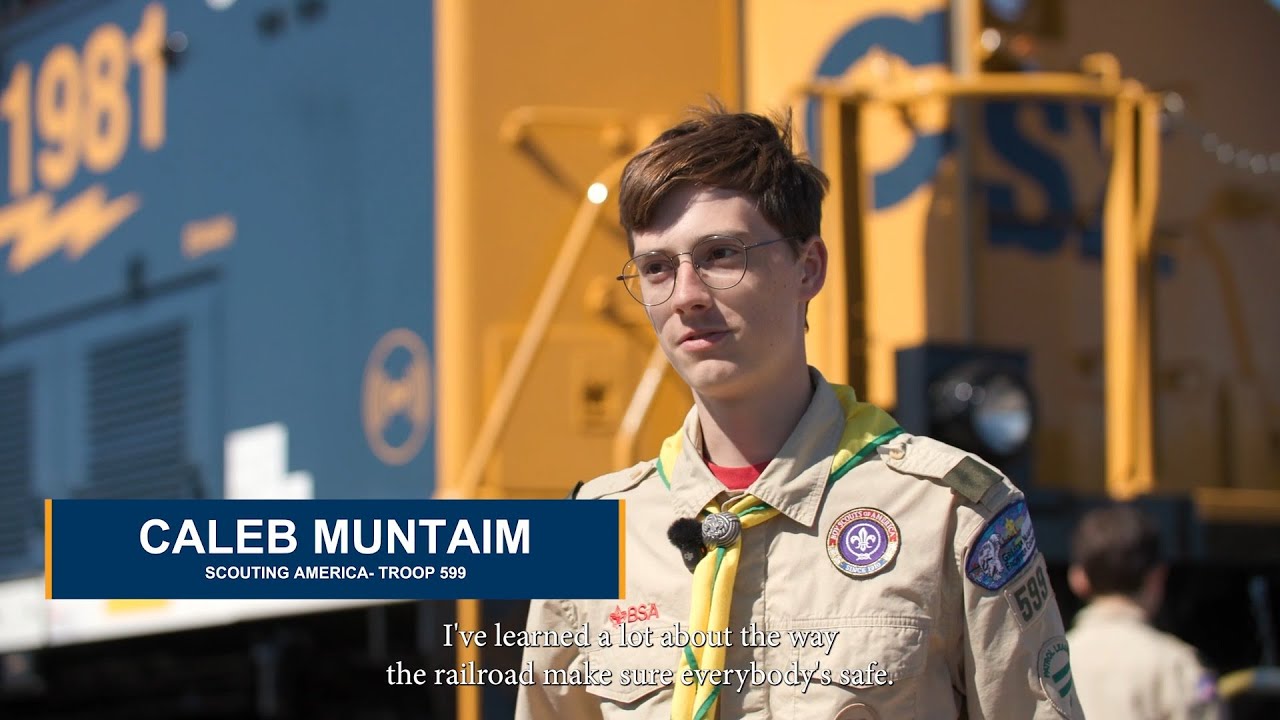 CSX Hosts Rail Safety & Merit Badge Event with Boy Scouts | 