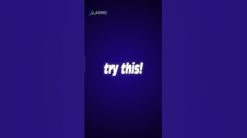 Repair your computer black screen in 10 seconds #windows #microsoft #tech #pctips  #tutorial