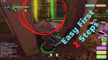 The EASY first 2 steps towards Excalibur | Dungeon Quest