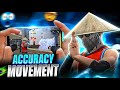 HOW TO INCREASE ACCURACY + MOVEMENT 🌪️ LIKE BRAZILIAN PLAYERS 🇧🇷 IN FREE FIRE / FREE FIRE ACCURACY 🤯