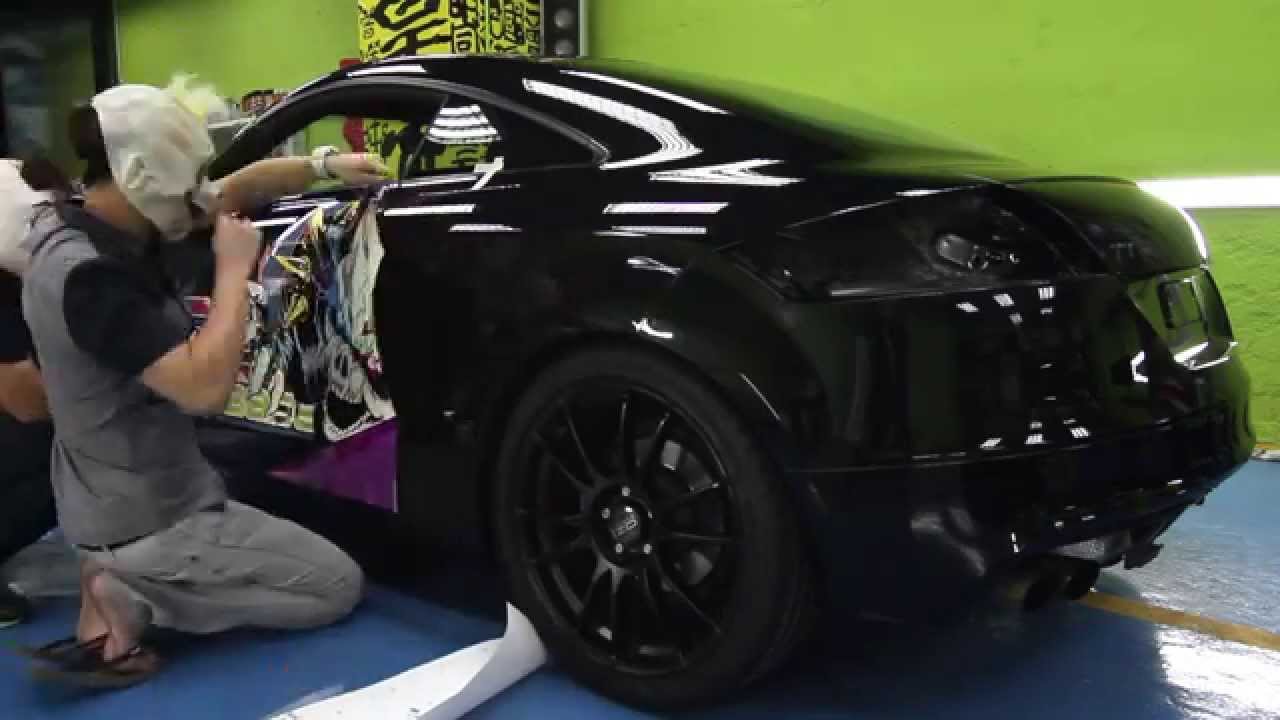 AUDI TT DESIGN & STICKER WRAP - YouTube