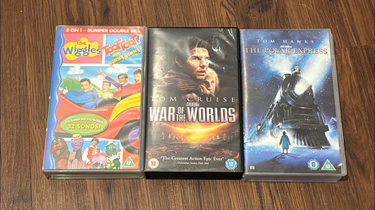My 2005 UK VHS Collection November 2025 Edition - YouTube