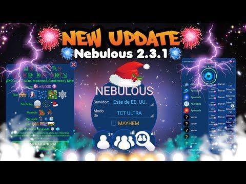 🔥Nebulous🍘 | Nueva Actualización 2.3.1 | Skin Lvl 1650, Pack Skins Navidad Y Más!