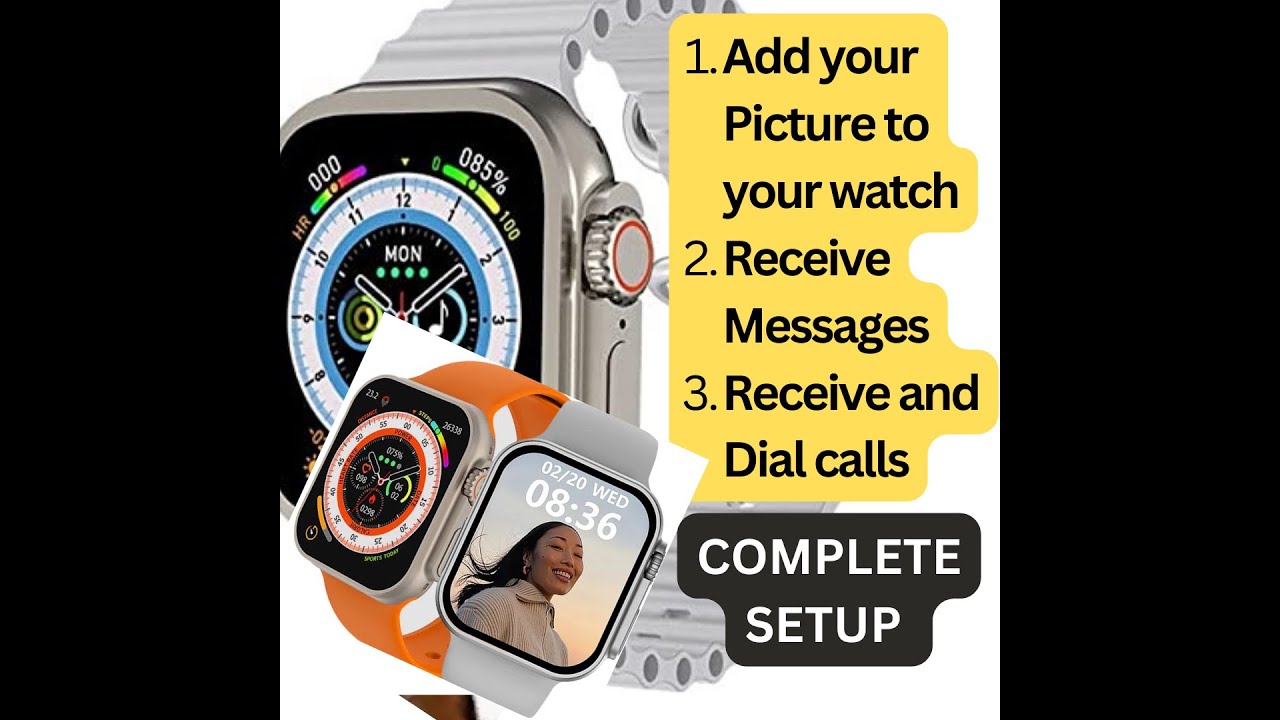 How to fully connect your smartwatch with your phone ! all series ...