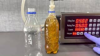 Single nozzel Digital liquid filling Machine| How to use full video