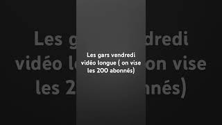 Vidéo longue vendredi #viralvideo