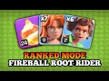 Th15 Strategi Paling Enak Buat Mode Ranked Fireball Root Rider - Clash of Clans 