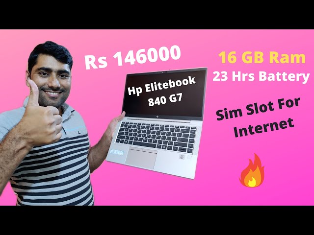 HP Elitebook 840 G6 Unboxing. Premium HP laptop 