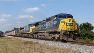 (HD) Railfanning Dade City, FL 11-3-2012