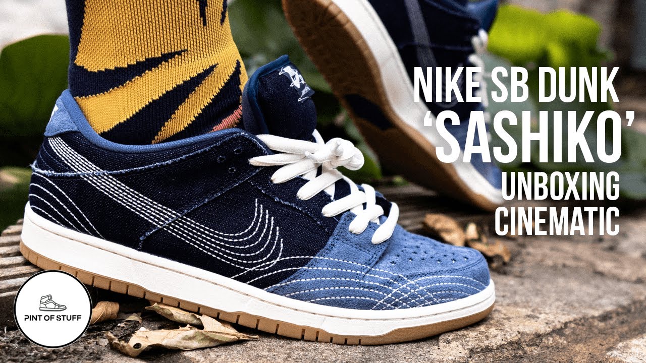 nike sb dunk low pro sashiko