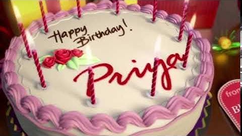 Happy Birthday Priya