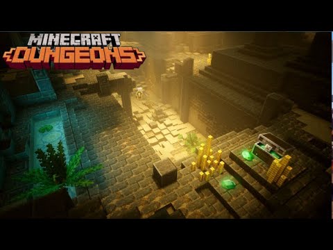 MINECRAFT DUNGEONS !! Der ERSTE richtige END BOSS - YouTube